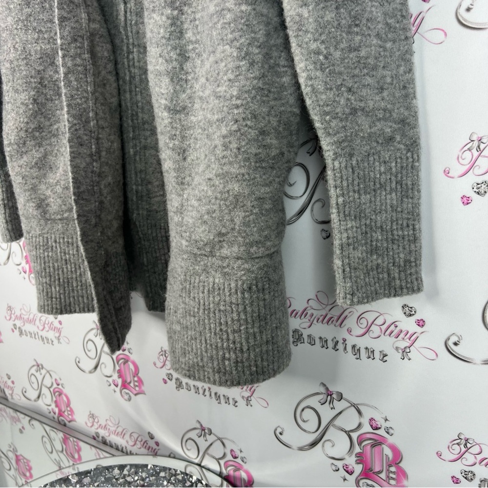 Banana Republic cardigan find Italian yarn flipucci white Heather Gray Cardigan - Picture 4 of 9